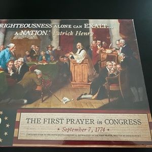 Gift WallBuilders 500 Pieces Sealed Puzzle 18”x24” Made USA “The First…